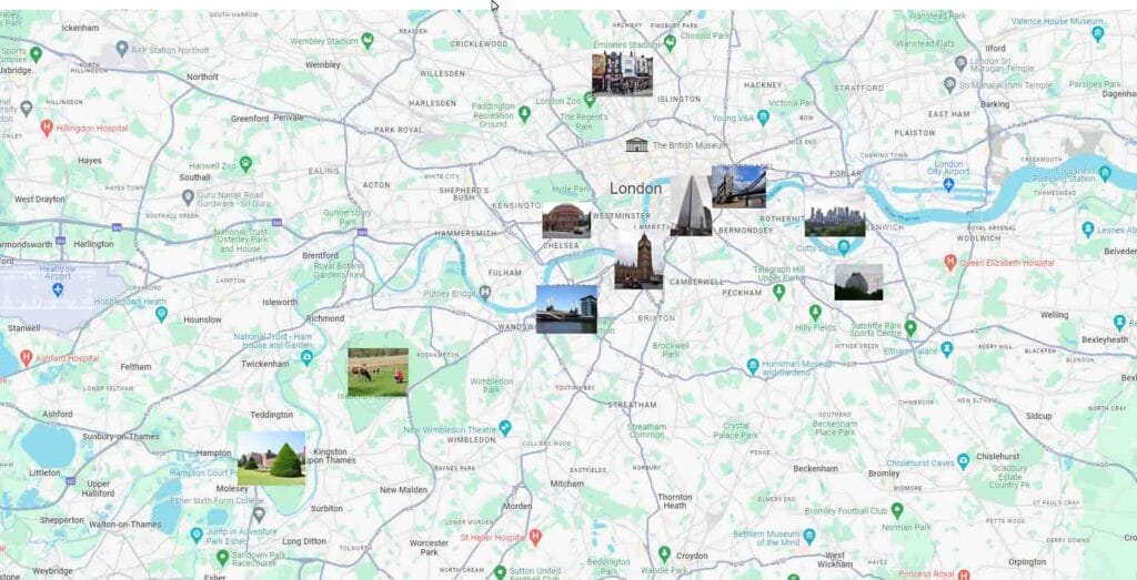 London Tourist Trips Questions 2026 Where to go in London map