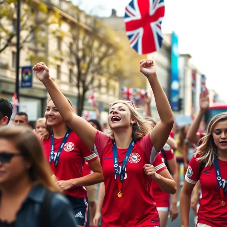 Lionesses' Victory Parade: London Celebrates Euro Champions