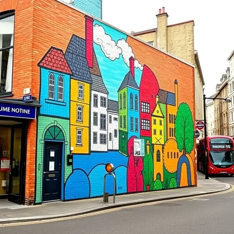 London's Sidney Street Mural: A Colorful History Unveiled
