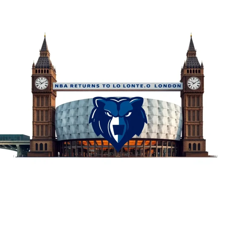 NBA Returns to London in 2026: Grizzlies vs. Magic Showdown!