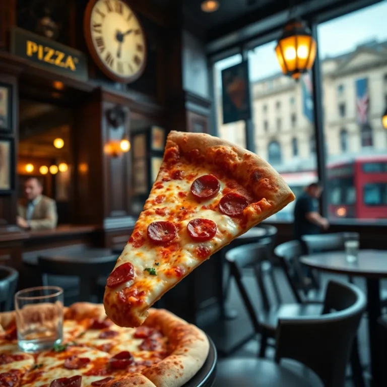 Crisp Pizza Conquers Mayfair: NYC Slice in a London Pub