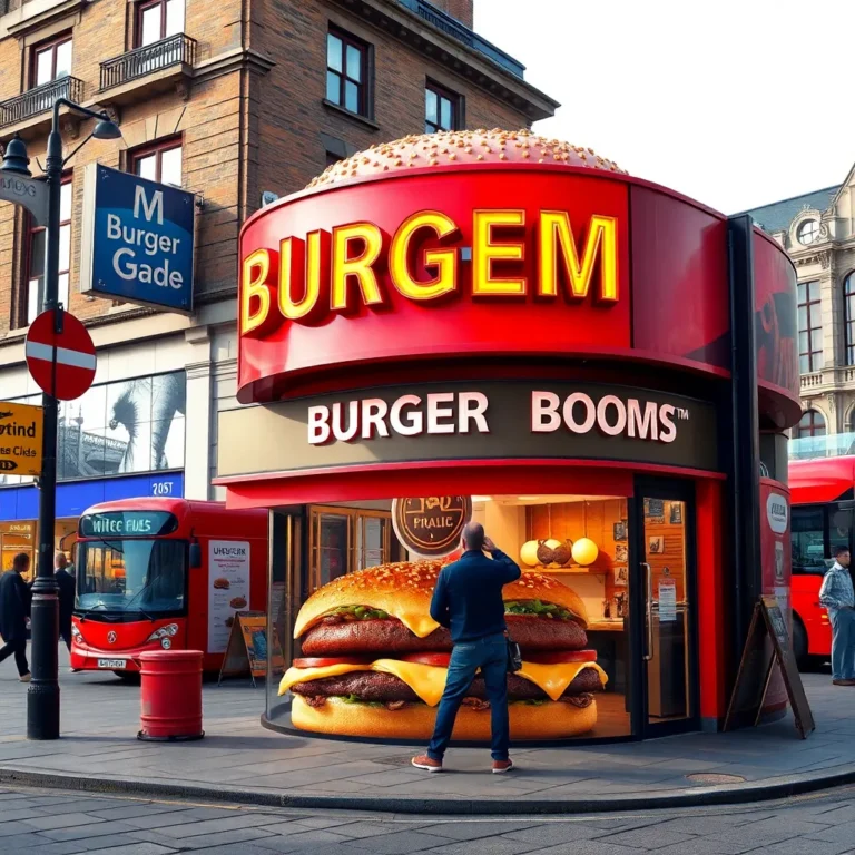 London's Burger Boom: Smashing Records!
