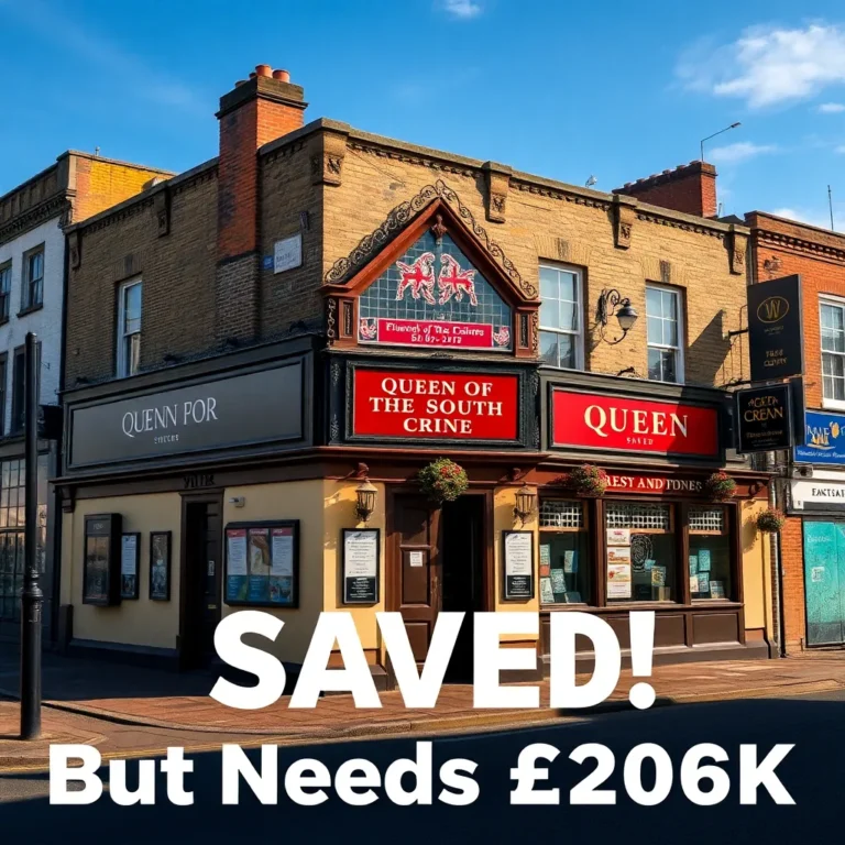 Queen of the South Pub Saved! But Needs £500K