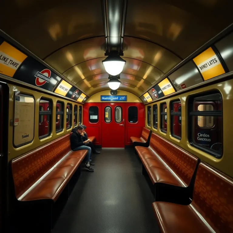Step Back in Time: 1930s London Underground Train Rides!
