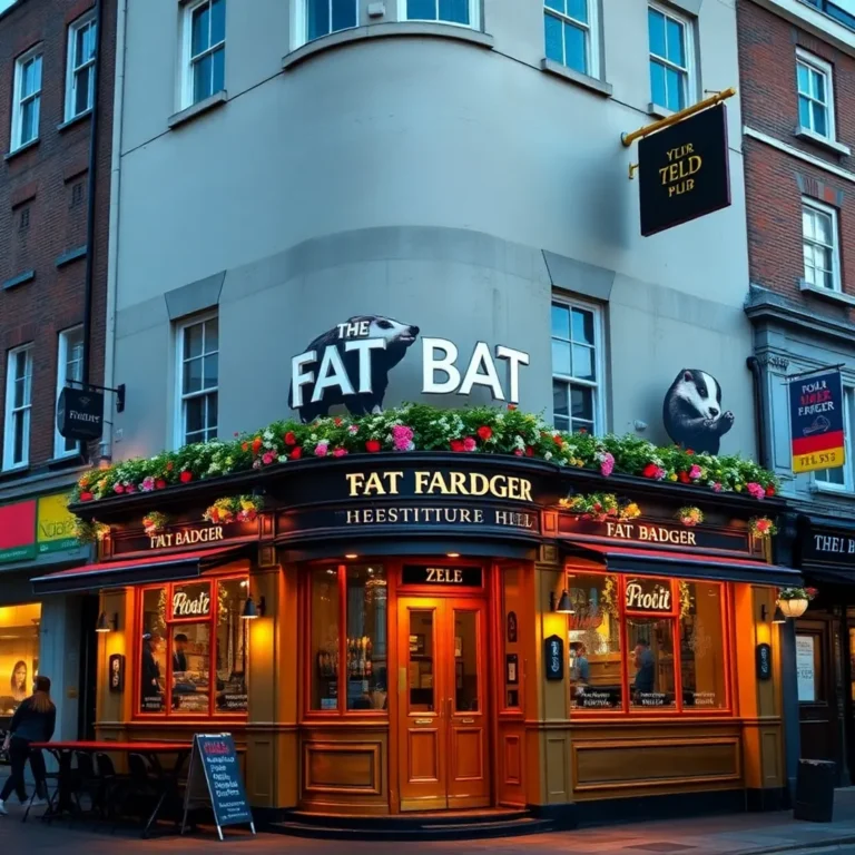 The Fat Badger: Notting Hill's Hottest New Pub