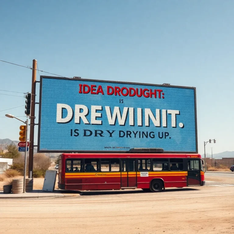 Idea Drought: Is Creativity Drying Up?