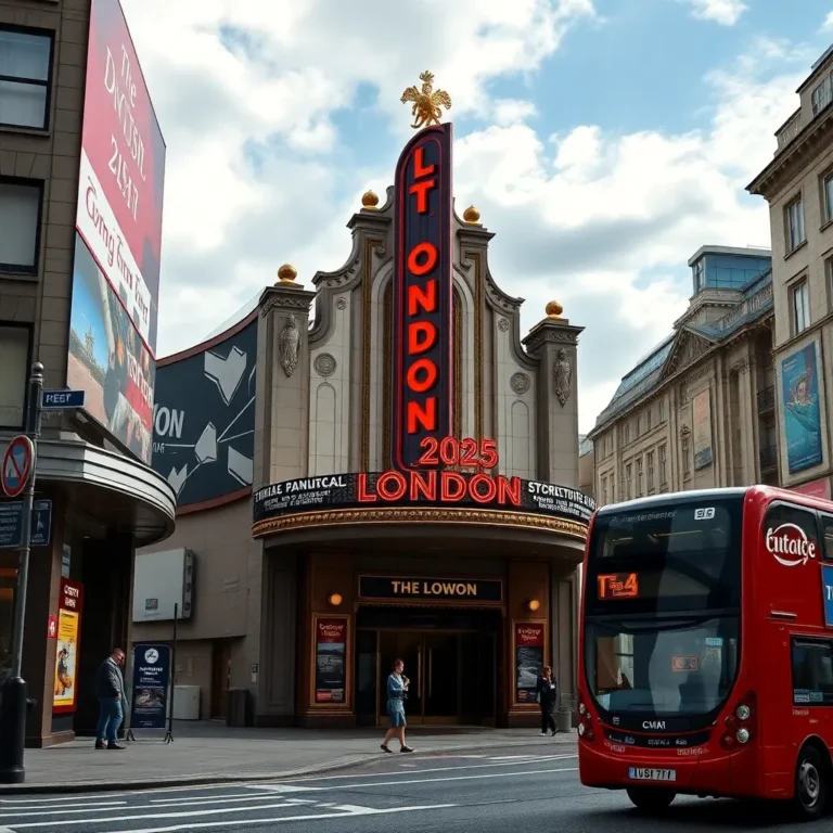 London Theatre 2025: Blockbuster Shows & Cultural Icons