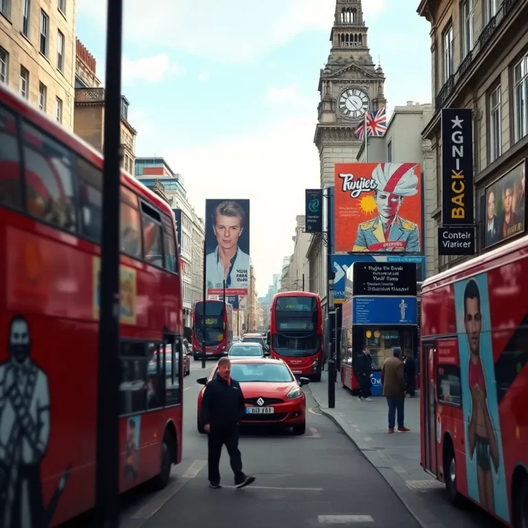 London's Buzz: Bowie, Banksy, and a Pop Culture Explosion!