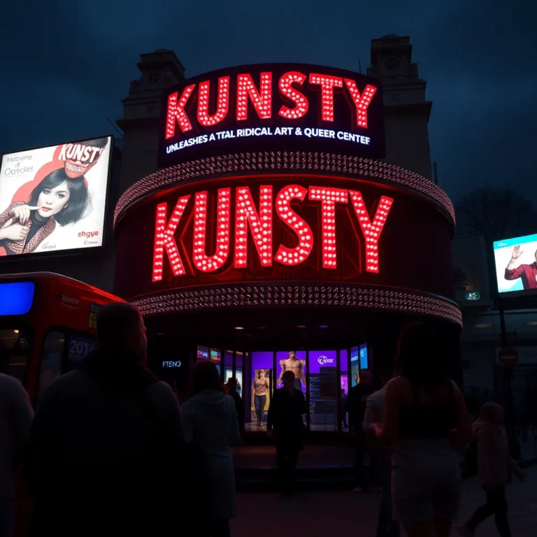 KUNSTY Unleashes Radical Art & Queer Cabaret at Southbank Centre