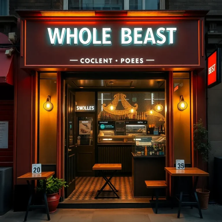 Whole Beast: Brixton Gets a Permanent Live-Fire Culinary Gem