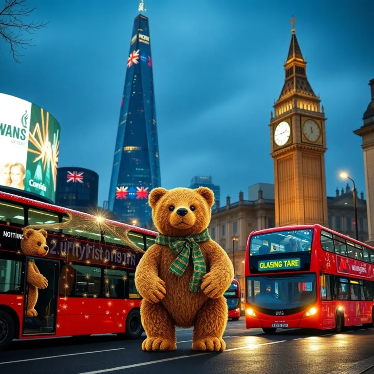 London Unwrapped: Festive Bears, New Towers & Future Transport