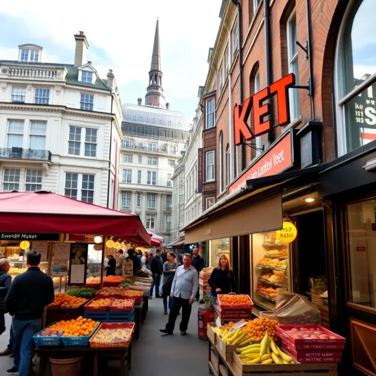 London's Seven Dials Market Offers Insane Food Deals