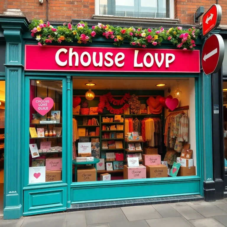 London's Ultimate Charity Shop Returns: Choose Love Pop-Up