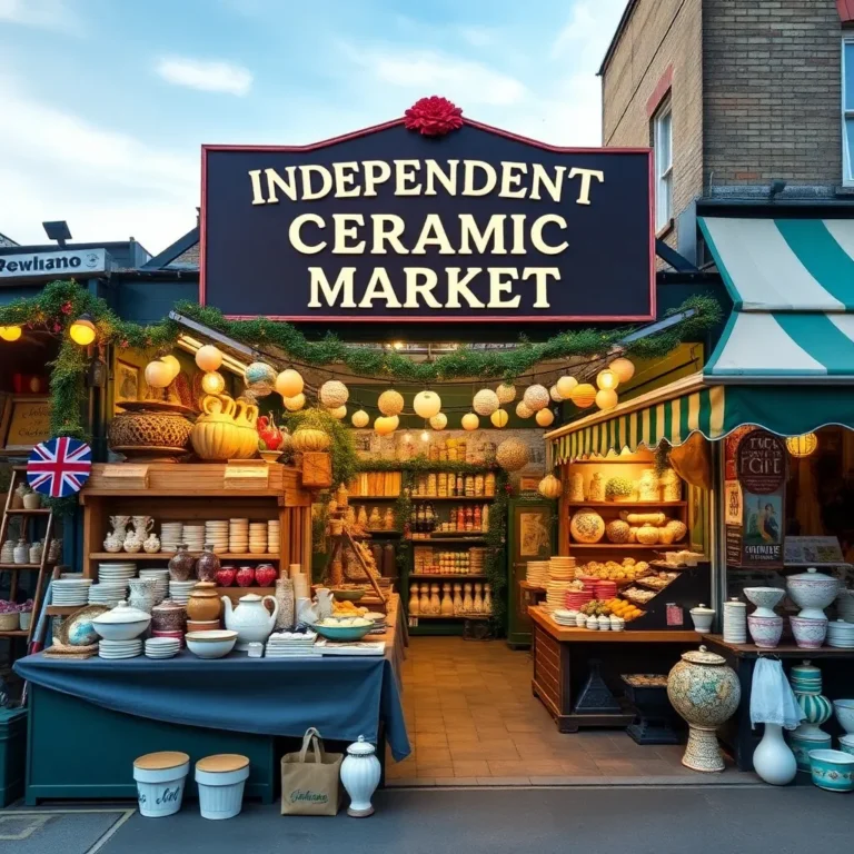 Peckham's Independent Ceramics Market: Your Festive Gift Hub!