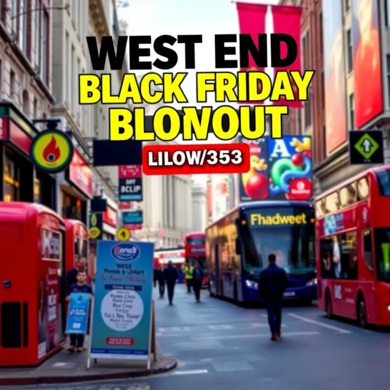 West End Black Friday Blowout: Grab 2025 Show Tickets Now!