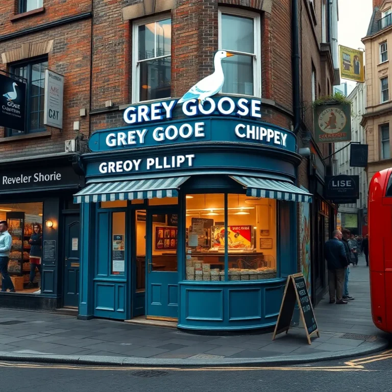 Grey Goose Elevates the Humble Chippy in Soho