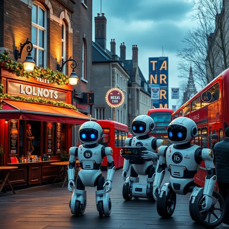 London's December Delights: Pubs, Robots & Christmas Kindness