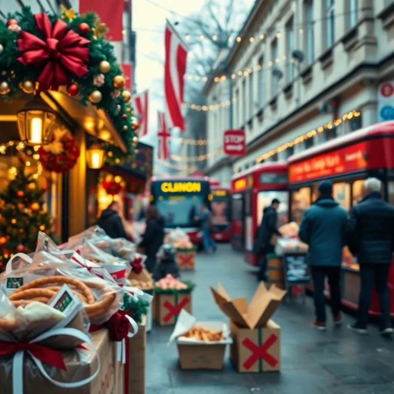 London's Festive Feast: Unwrapping the Best Christmas Food Specials