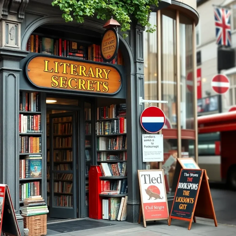 London's Literary Secrets: From Quirky Bookshops to Rebel Authors