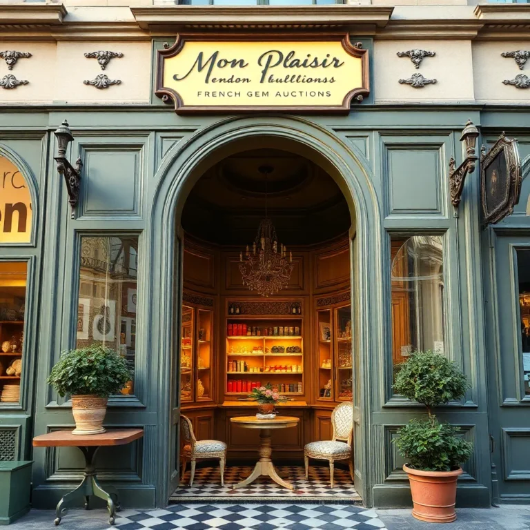 Mon Plaisir: London's Oldest French Gem Auctions Its Decor