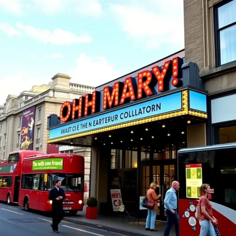 West End Welcomes 'Oh, Mary!' with Star-Studded Fanfare