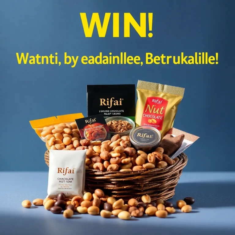Win Big! Rifai's Luxury Nuts & Chocolate Bundle Awaits You!