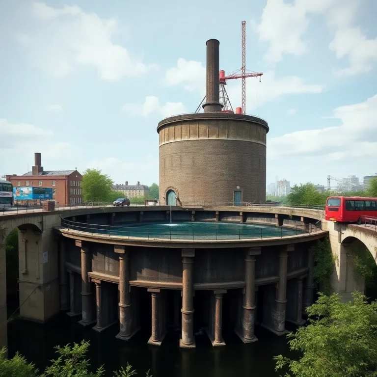 Dive Into History: South London's Gasholder Pool Dream