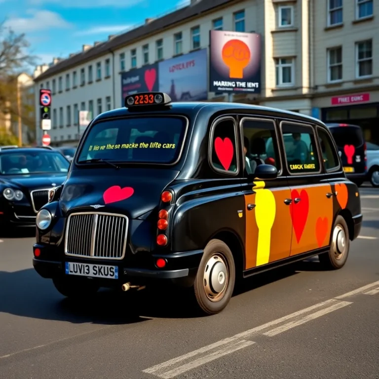 London's Black Cabs Get a Mental Health Makeover!