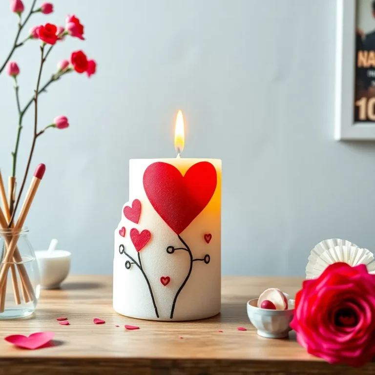 Craft Unique Gifts: Pal-entine's Day Candle Painting Workshop