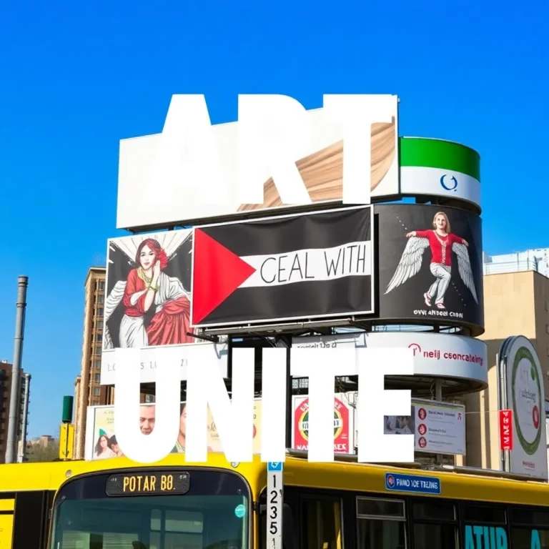 Art Icons Unite: Auctioning Works for Palestine Aid
