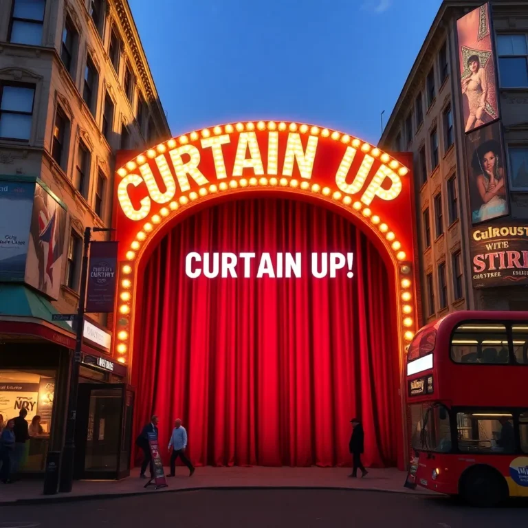 Curtain Up! March 2026's Top New West End Shows Spark Excitement