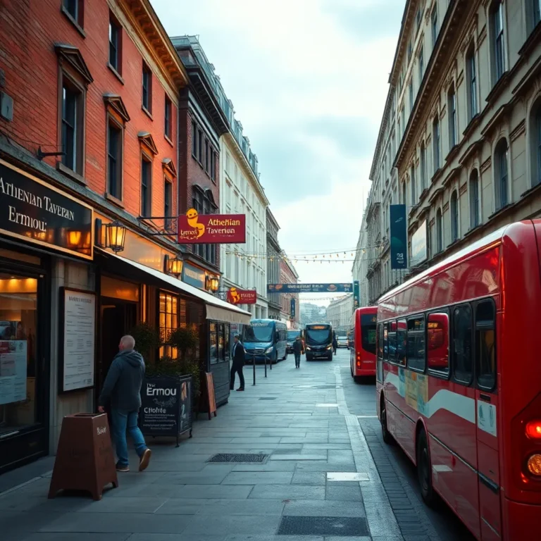 London Awaits Athenian Taverna Ermou's Grand Arrival