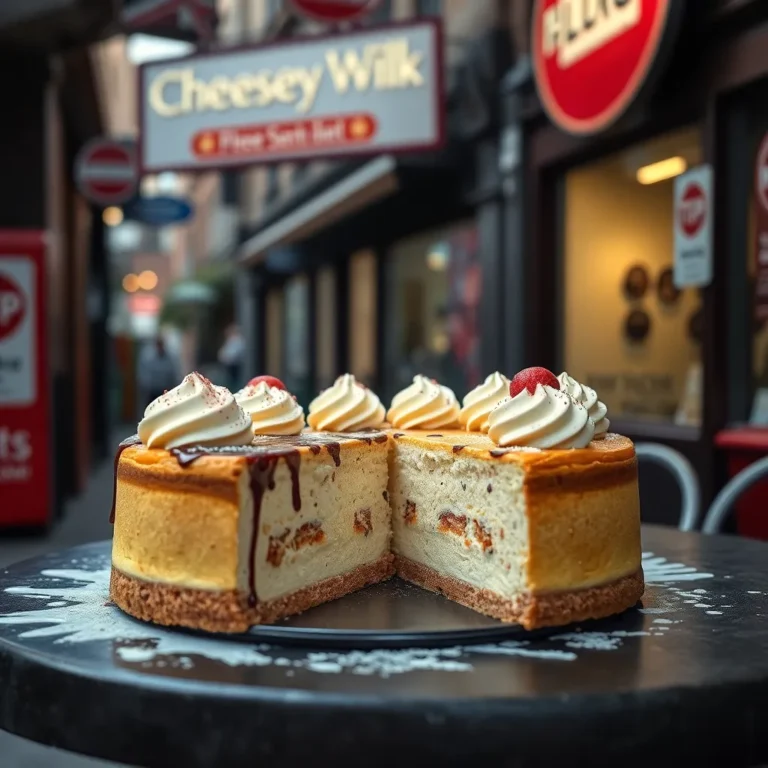 London's Cheesecake Showdown: A Sweet Battle Heats Up Hackney Wick