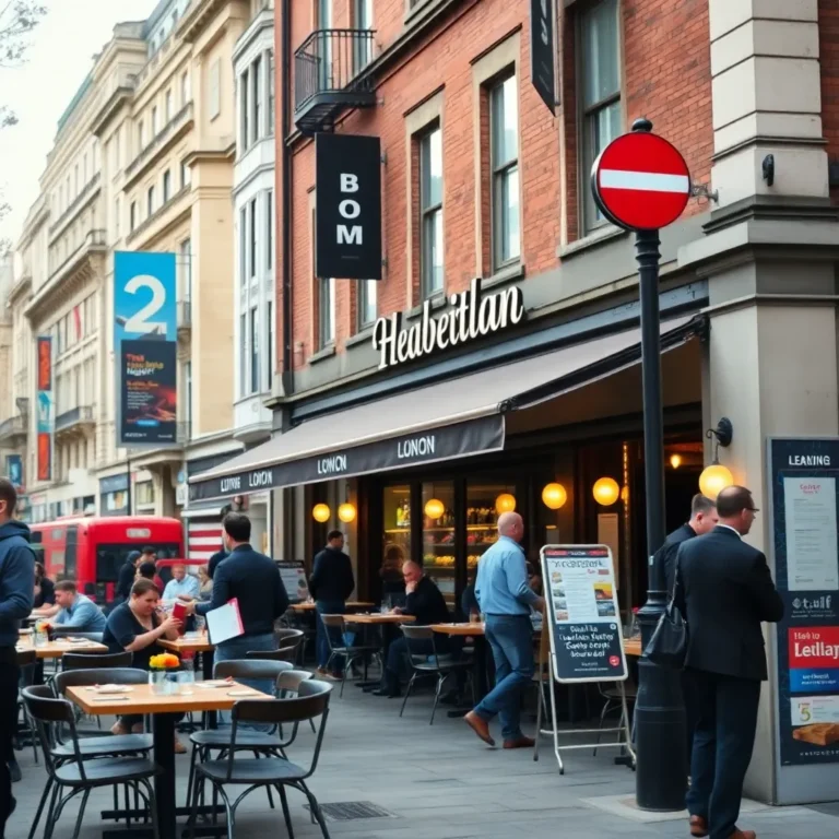 London's Restaurant Scene Faces Unprecedented Crisis