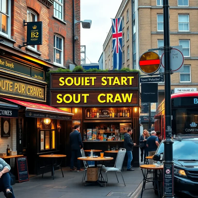London's Shortest Pub Crawl: The Ultimate Boozy Challenge