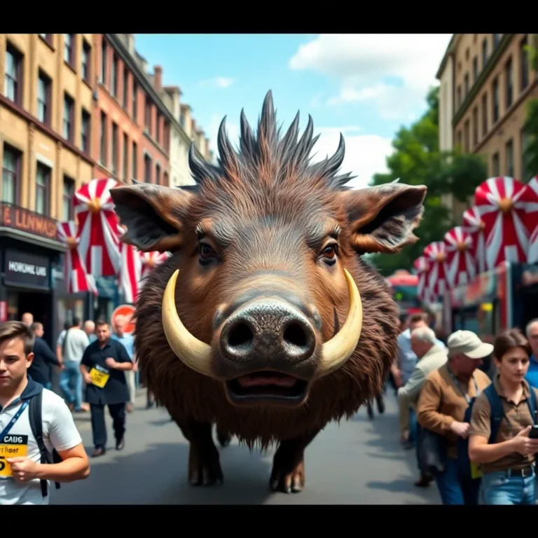 London's Wild 700-Year-Old Boar's Head Parade