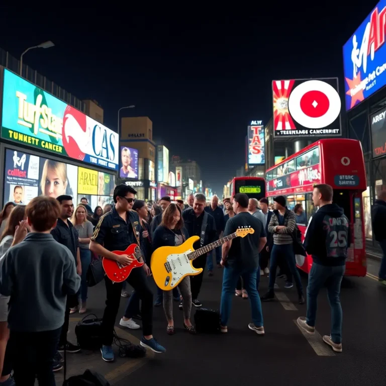 Rock Stars & Art Unite for Teenage Cancer Trust Fundraiser!