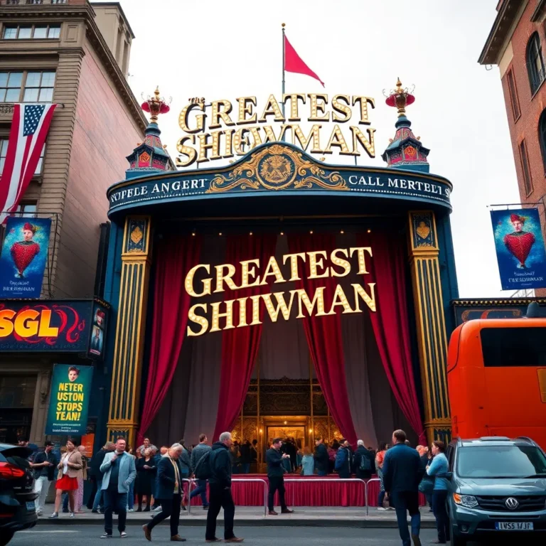 The Greatest Showman Musical Kicks Off World Premiere in UK!