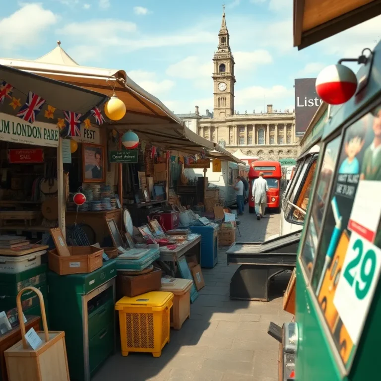 London's Giant Flea Market: Your Ultimate Vintage Hunt!