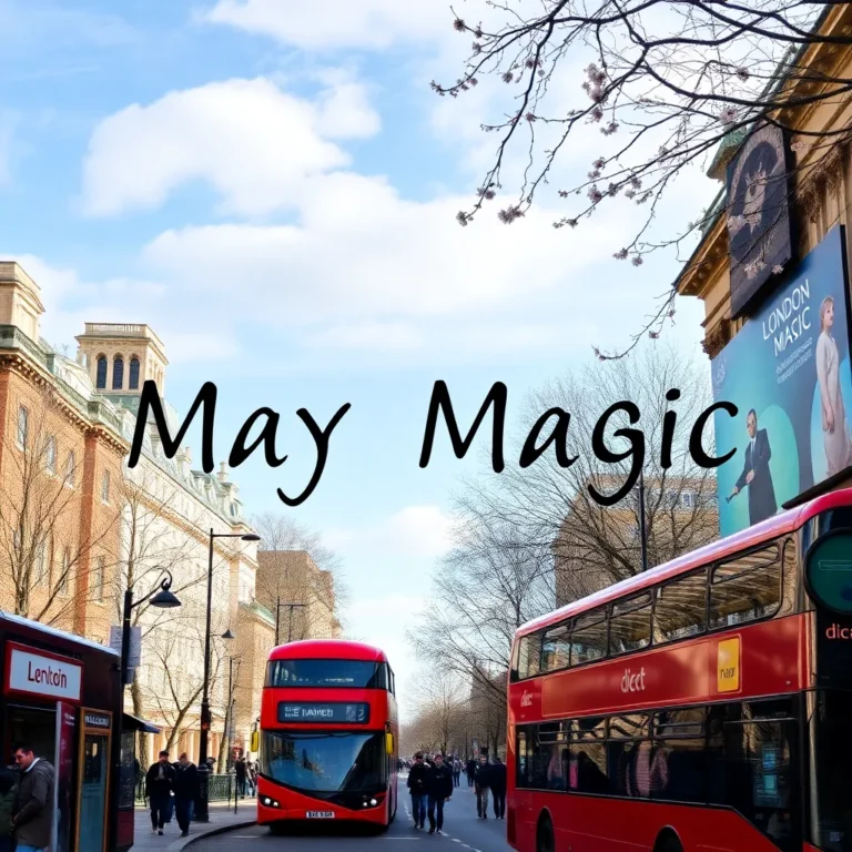 London's May Magic: Your Guide to Spring's Best Events