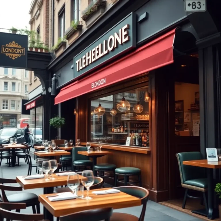 Unlocking London's Best New Dining Experiences