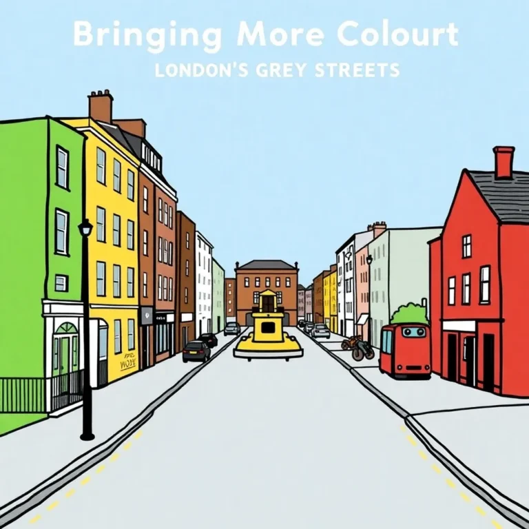 BRINGING MORE COLOUR TO LONDON'S GREY STREETS