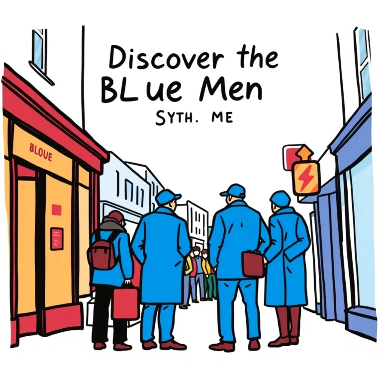 DISCOVER THE BLUE MEN OF BOROUGH HIGH STREET