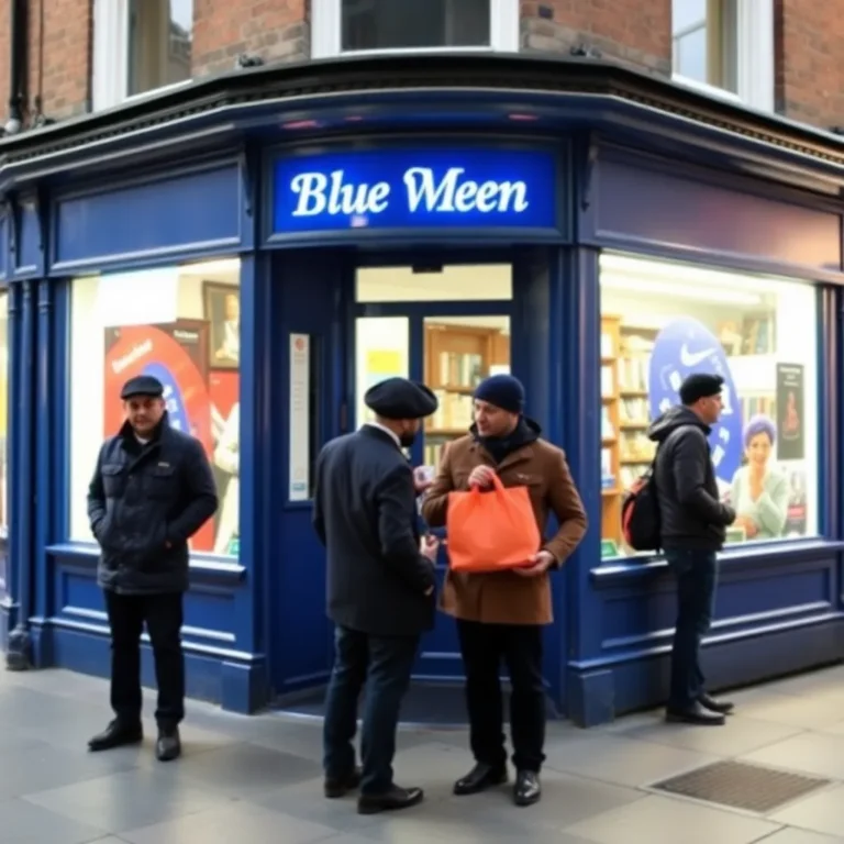 Discovering the Blue Men of Borough High Street