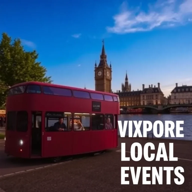 EXPLORE VIBRANT LOCAL EVENTS THIS WEEKEND IN LONDON