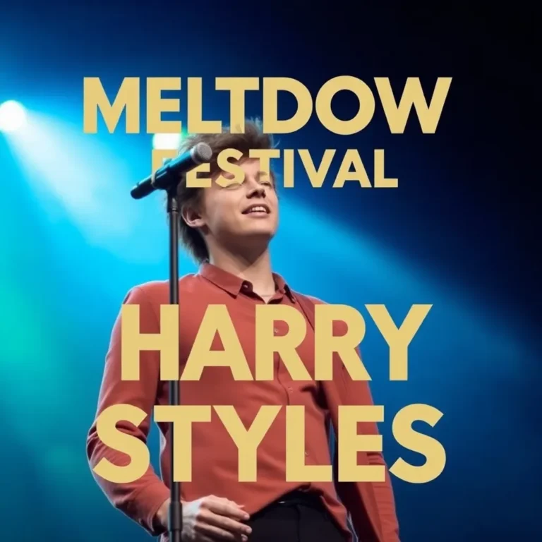 HARRY STYLES TO CURATE HISTORIC MELTDOWN FESTIVAL IN LONDON