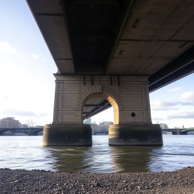THE LEGACY OF OLD WATERLOO BRIDGE AND ITS HIDDEN REMNANTS