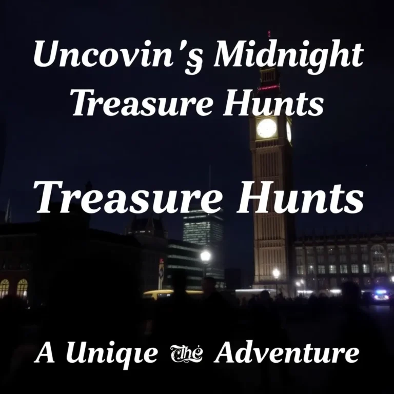 UNCOVERING LONDON'S MIDNIGHT TREASURE HUNTS: A UNIQUE ADVENTURE
