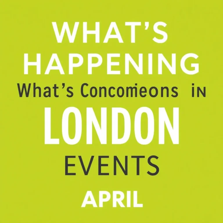 What’s Happening in London: April Community Events