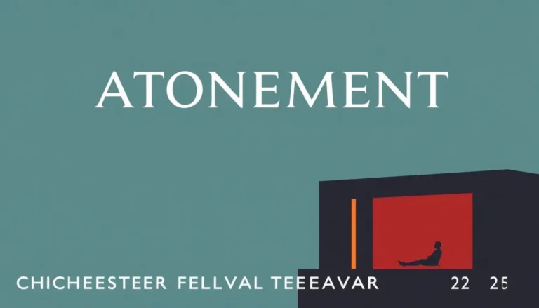 ATONEMENT WORLD PREMIERE AT CHICHESTER FESTIVAL THEATRE 2026